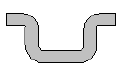 ハット曲げ